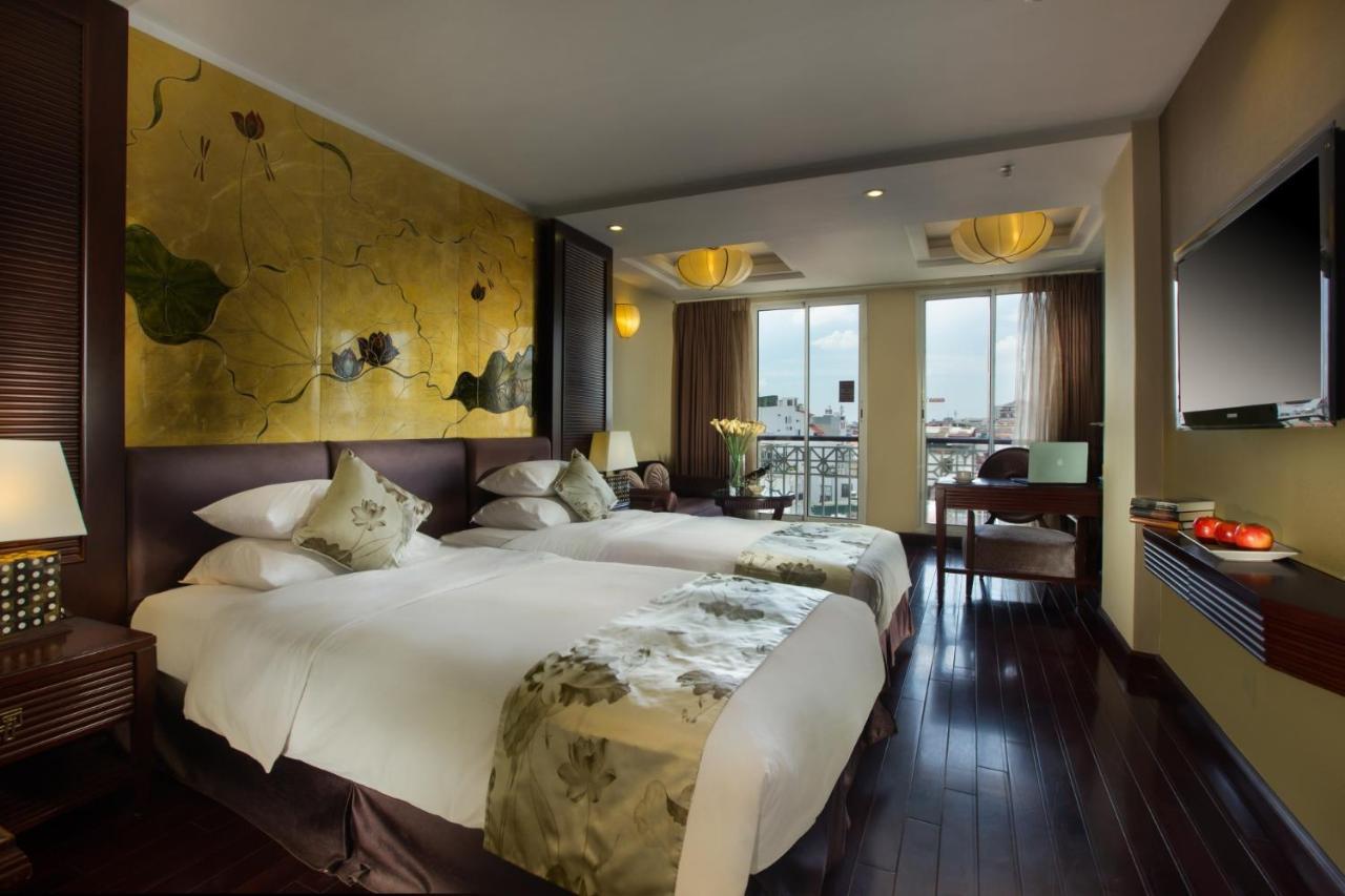 Golden Silk Boutique Hotel Hanoi Exterior foto
