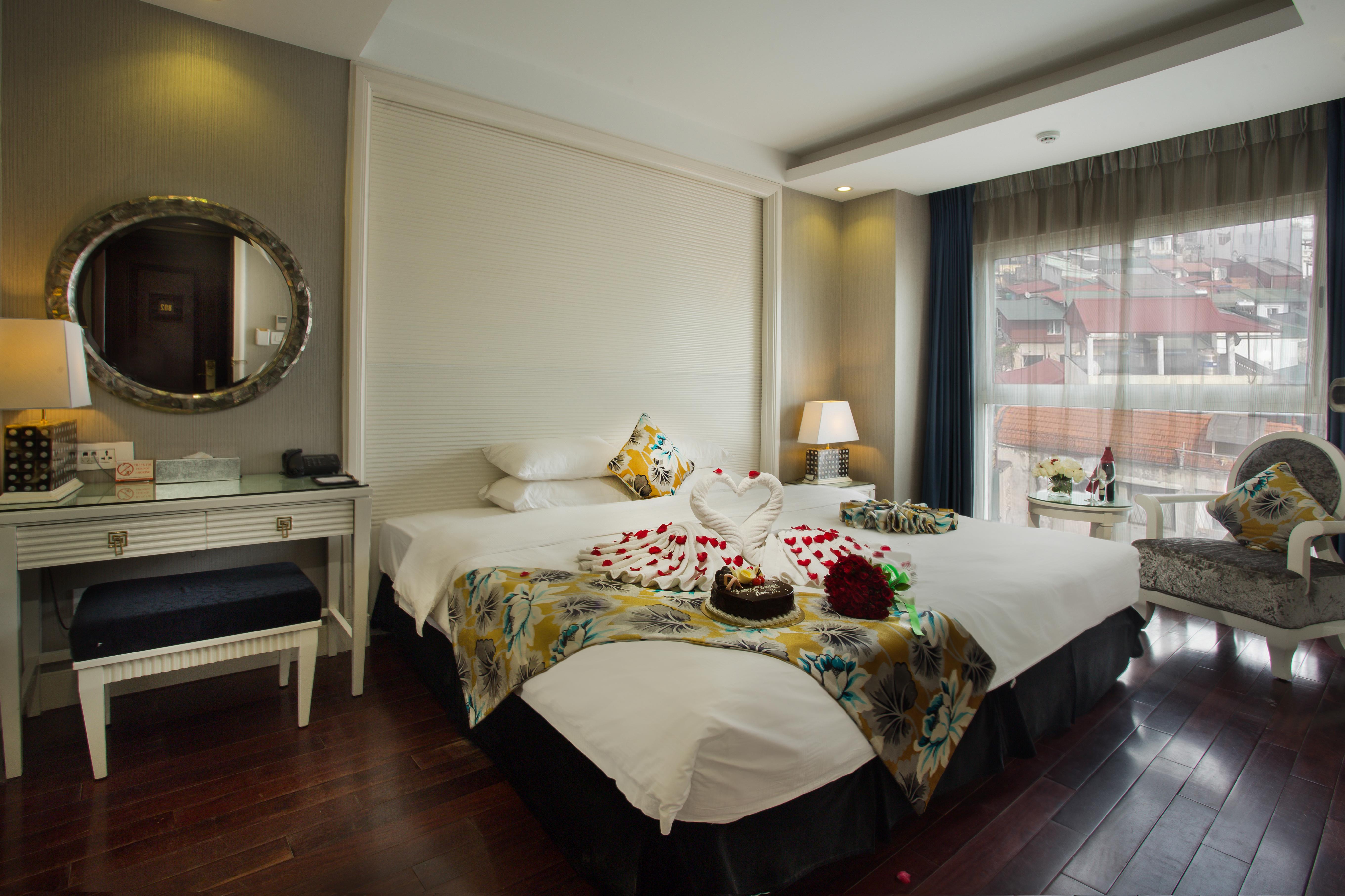 Golden Silk Boutique Hotel Hanoi Exterior foto