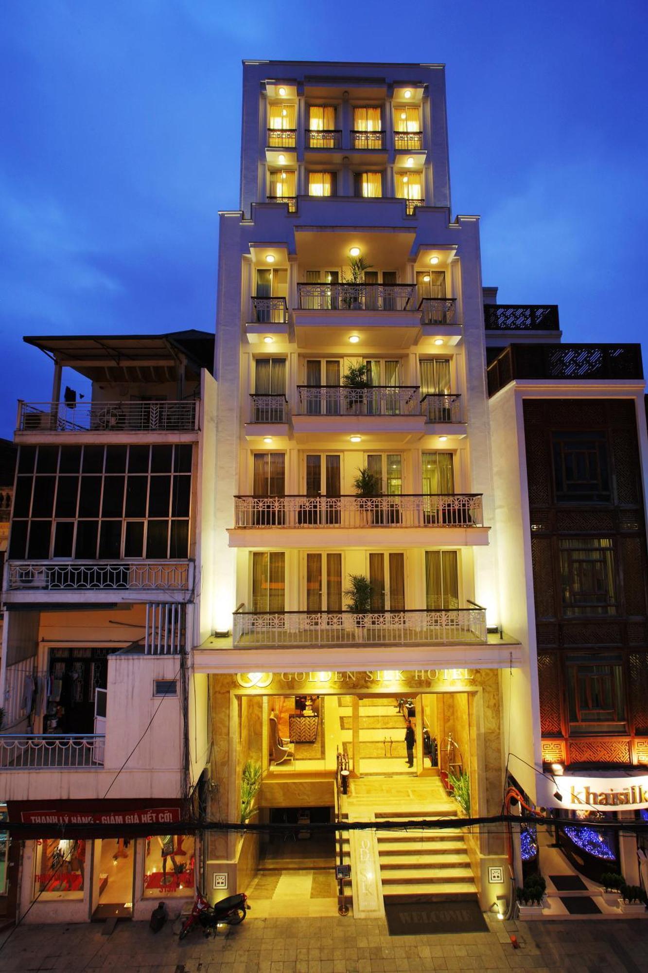 Golden Silk Boutique Hotel Hanoi Exterior foto